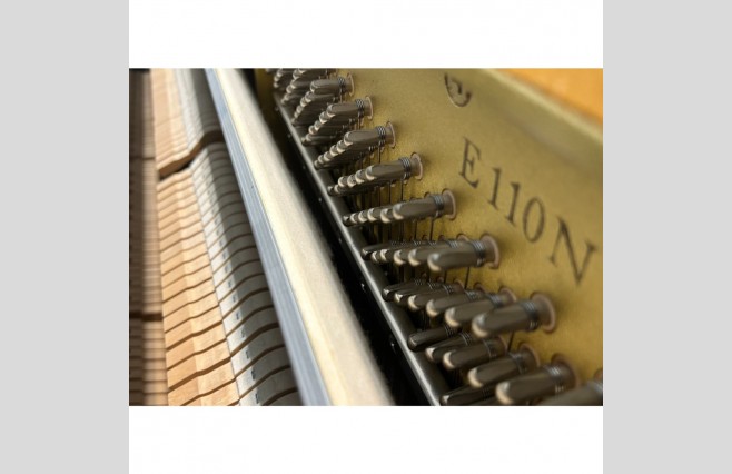 Yamaha Polished Ebony E110N Upright Piano, Used - All Inclusive Premium Package (SN:E265305) - Image 7